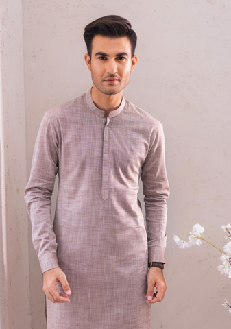 TAUPE KURTA & PANTS