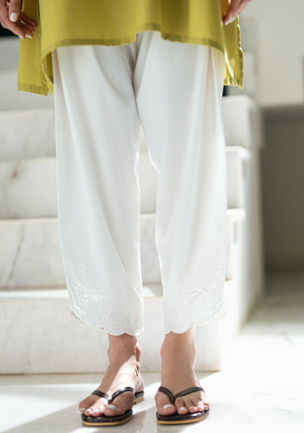 Nori Embroidered shalwar